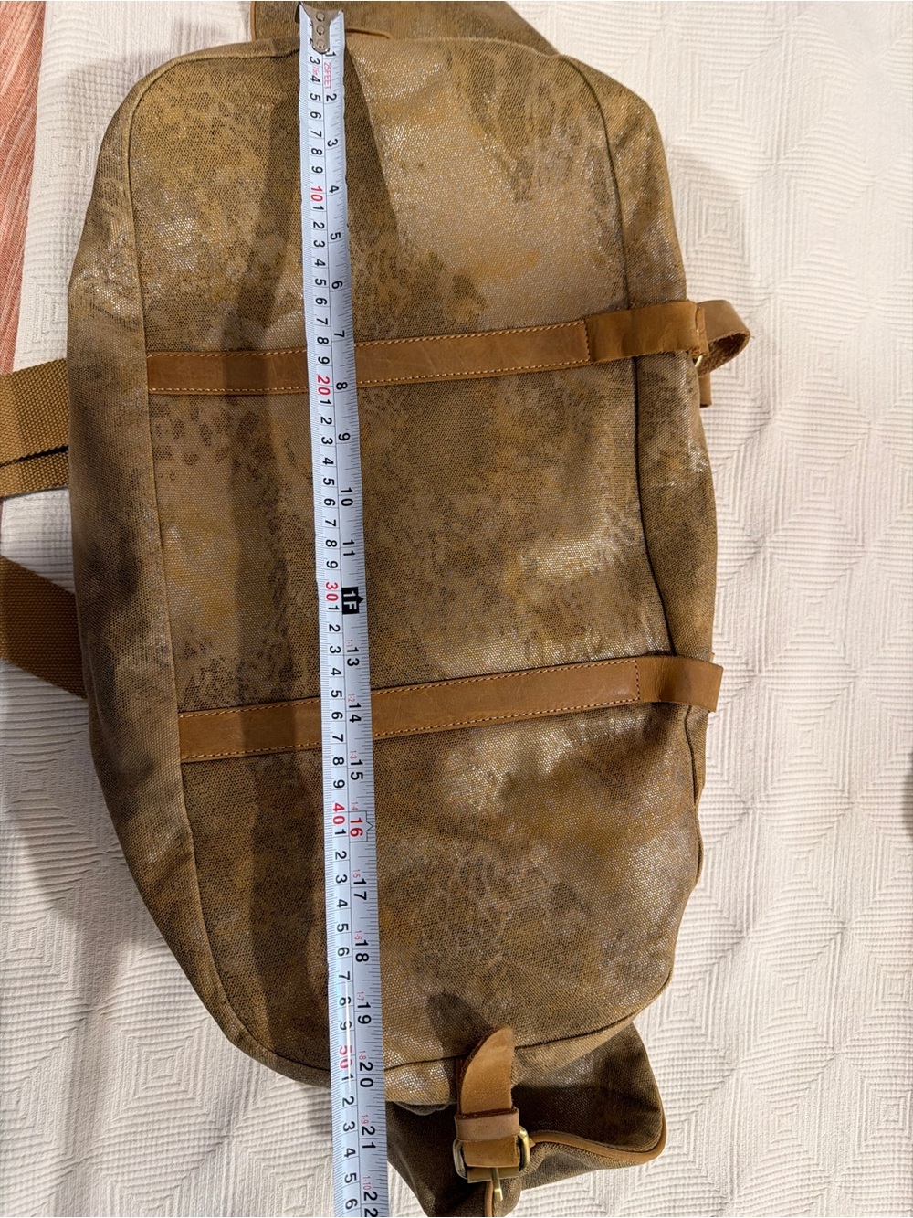 Anthropologie Jesslyn Blake shimmery tote - Picture 10 of 13
